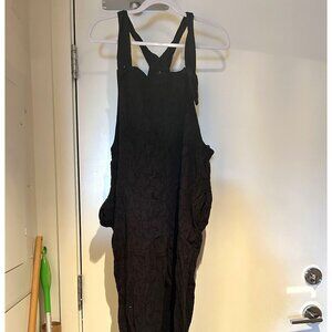 Smash +Tess x HILARY DUFF ROMPERALLS IN MIDNIGHT BLACK